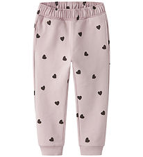 Name It Joggingbroek - NmfNeheart - Gepolijst Lilac