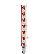 Konges Sløjd Pacifier Clip - Vintage - Ladybug