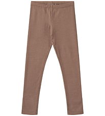Wheat Leggings - Rib - Jules - Toffee Brown