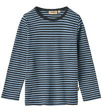 Blouse Wheat - Rib - Lever - Lumineux Blue Stripe