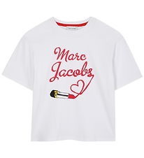 Little Marc Jacobs T-shirt - White w. Print