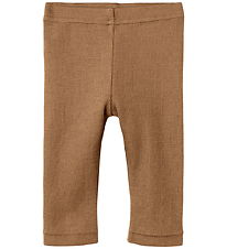 Lil' Atelier Leggings - Rib - NbnNoel - Tijgeroog