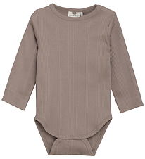 En Fant Bodysuit l/s - Rib - Fungi