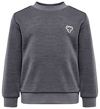Hummel Blouse - HmlMini - Wool - Dark Grey Melange