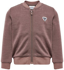 Hummel Cardigan - HmlMini - Wool - Twilight Mauve