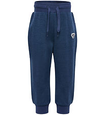 Hummel Trousers - HmlMini - Wool - Dress Blues