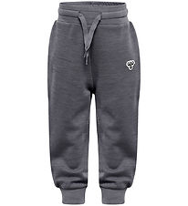 Hummel Trousers - HmlMini - Wool - Dark Grey Melange