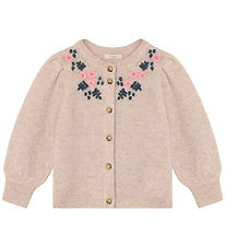 Fliink Cardigan - Knitted - Wool/Nylon - Star - Peach Whip
