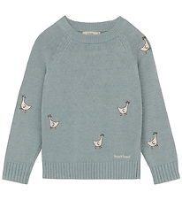 Fliink Blouse - Gebreid - Mahdi - Slate