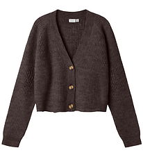 Name It Cardigan - Noos - Strick - NkfHolly - Seal Brown