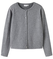 Name It Cardigan - Noos - Strick - NkfSaluna - Grey Melange
