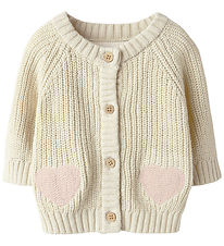 Lil' Atelier Cardigan - Knitted - NbfEmlen - Turtledove