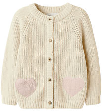 Lil' Atelier Cardigan - Knitted - NmfEmlen - Turtledove