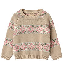 Blouse Wheat - Tricoté - Alberte - Chaud Sable