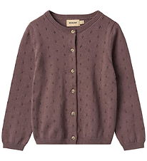 Wheat Cardigan - Gebreid - Maia - Plum