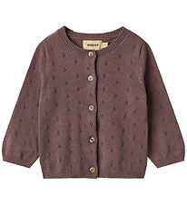 Wheat Cardigan - Gebreid - Maia - Plum