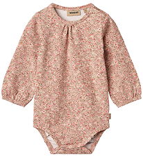 Wheat Bodysuit l/s - Elm Mine - Rose Dust Flower Meadow
