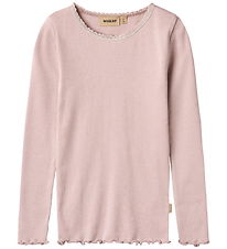 Blouse Wheat - Rib - Reese - Soft Lilac