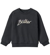 Sweat-shirt Wheat - Sander - Marine/Frère