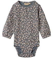 Wheat Bodysuit l/s - Elmine - Stormy Weather Magnolia