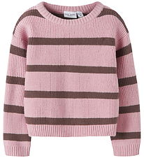 Name It Blouse - Knitted - NmfVanilla - Burnished Lilac/W. Peppe