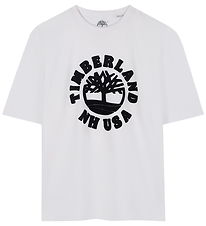 Timberland T-shirt - White w. Print