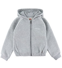 Levis Cardigan M. Hetta - Hittu Önd Heilsa - Grár Heather