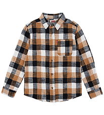Levis Shirt - Buffalo Check - Jet Black