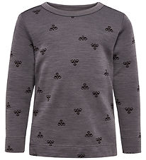 Hummel Blouse - HmlMini - Wool - Charcoal Grey