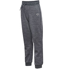Hummel Trousers - HmlJr - Wool - Dark Grey Melange