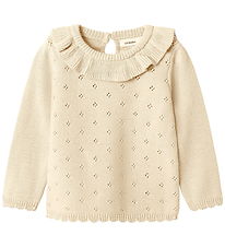 Lil' Atelier Blouse - Knitted - NmfLaguna - Noos - Turtledove