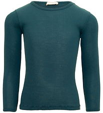 Minimalisma Blouse - Atlantic - Wool - Ocean