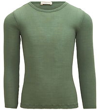 Minimalisma Blouse - Atlantic - Wool - Greenery