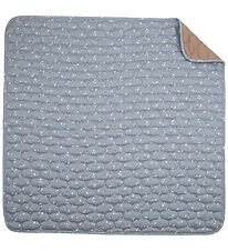 Müsli Blanket - Quilted - 90x90 cm - Stars - Jasmin Blue/Conditi