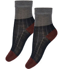 Chaussettes FUB - Laine - Rib - 2 Pack - Dark Marine