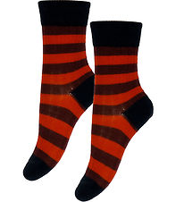 Chaussettes FUB - Laine - Rib - 2 Pack - Dark Marine/Signal roug