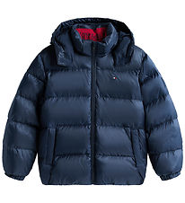 Tommy Hilfiger Down Jacket - Essential Down - Dark Night Navy