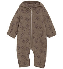 Huttelihut Pramsuit - Wool Fleece - Etherea w. Ears