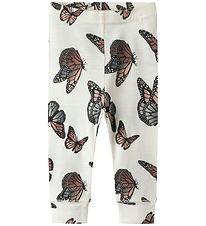 Name It Leggings - Wolle - NbfWillitus - Snow White/Fliege