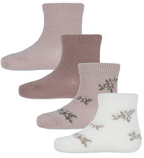 Name It Socken - 4er-Pack - Wolle/Baumwolle - NbfWak - Shadow Gr