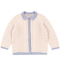 Handverk konungsins Cardigan - Prjónað - Off White