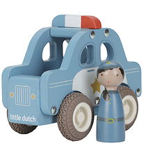 Little Dutch Police Car w. Wooden figure