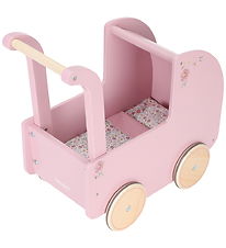 Little Dutch Doll Stroller - Wood - Pink