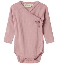 MarMar Wickelbody l/ä - Rib - Belita - Soft Berry