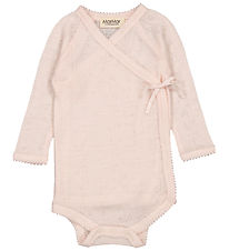 MarMar Bodysuit l/s - Wool - Belita - Pink Dahlia