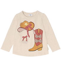 Hust and Claire Blouse - Alma - Wheat Melange