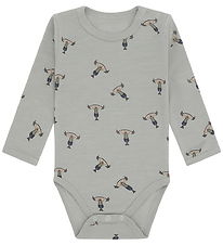 Hust and Claire Bodysuit l/s - Baloo - Strong Man - Forest Fog