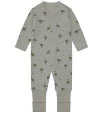 Hust and Claire Nightsuit - HCManu Zip Ostrich - Forest Fog