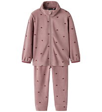 Name It Fleece Suite - NmnSpektra - Woodrose