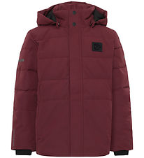 Veste d'Hiver Didriksons - Chat en soie - Rouge anémone